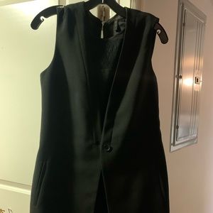 BCBG black short jumpsuit